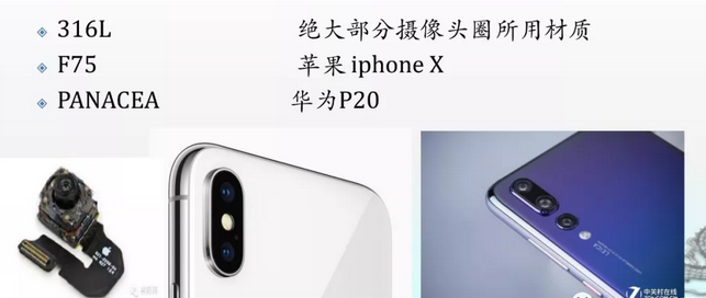 手機攝像頭（tóu）MIM粉末冶金注射成型